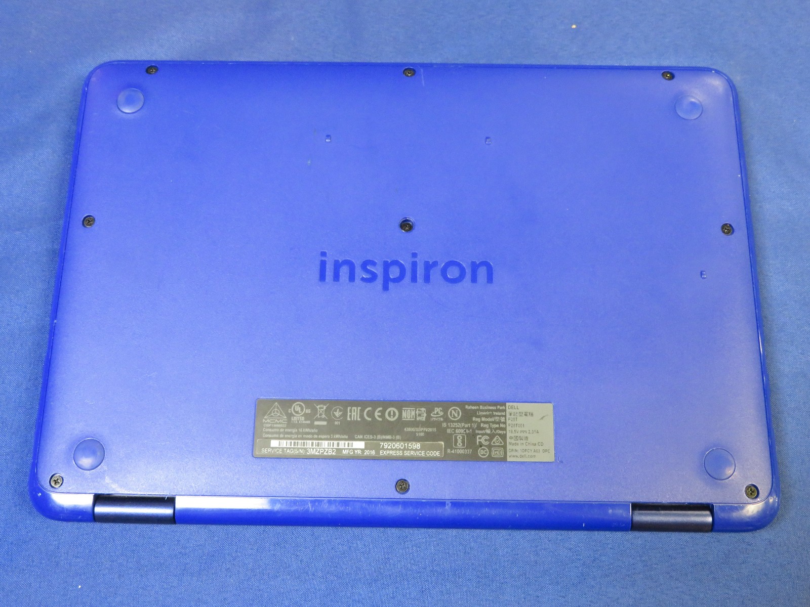 Dell Inspiron 11 3168 Series Laptop/Tablet Convertible* 500GB, 4GB, Win 10*P25T*