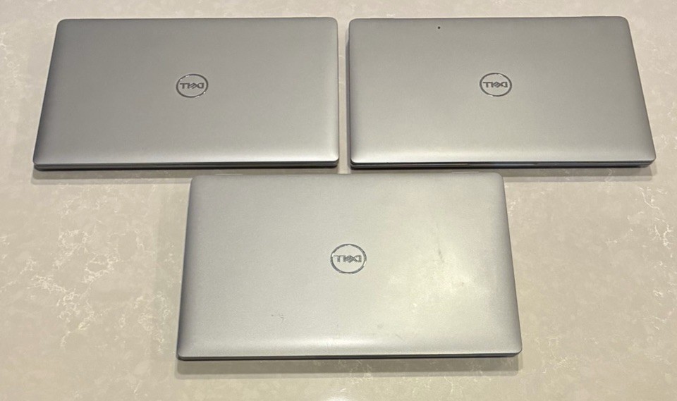 Lot Of 3 Dell Latitude 5450 14″ Ultra 7 155U 16GB DDR5 512GB SSD Touchscreen