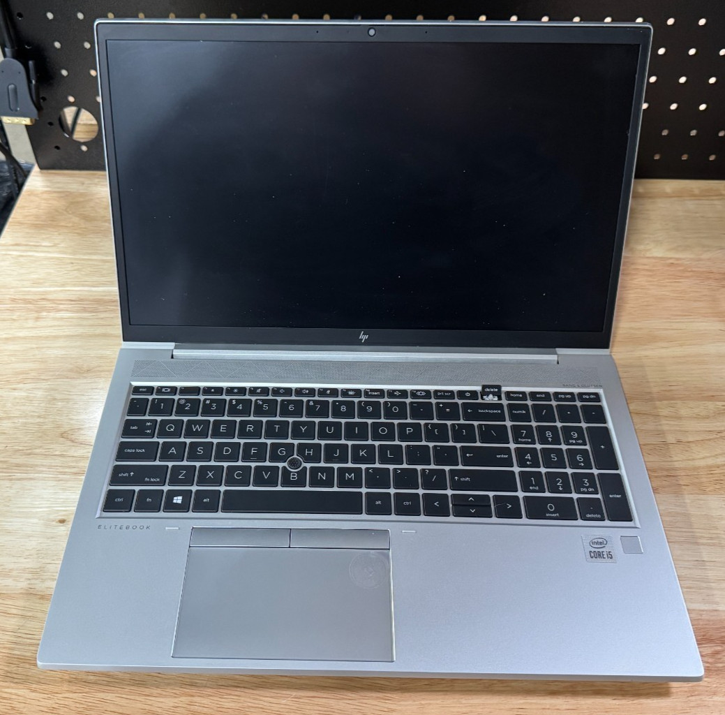 HP EliteBook 850 G7 i5-10210U 8GB DDR4 NO HDD / NO OS / NO Charger, Broken Key