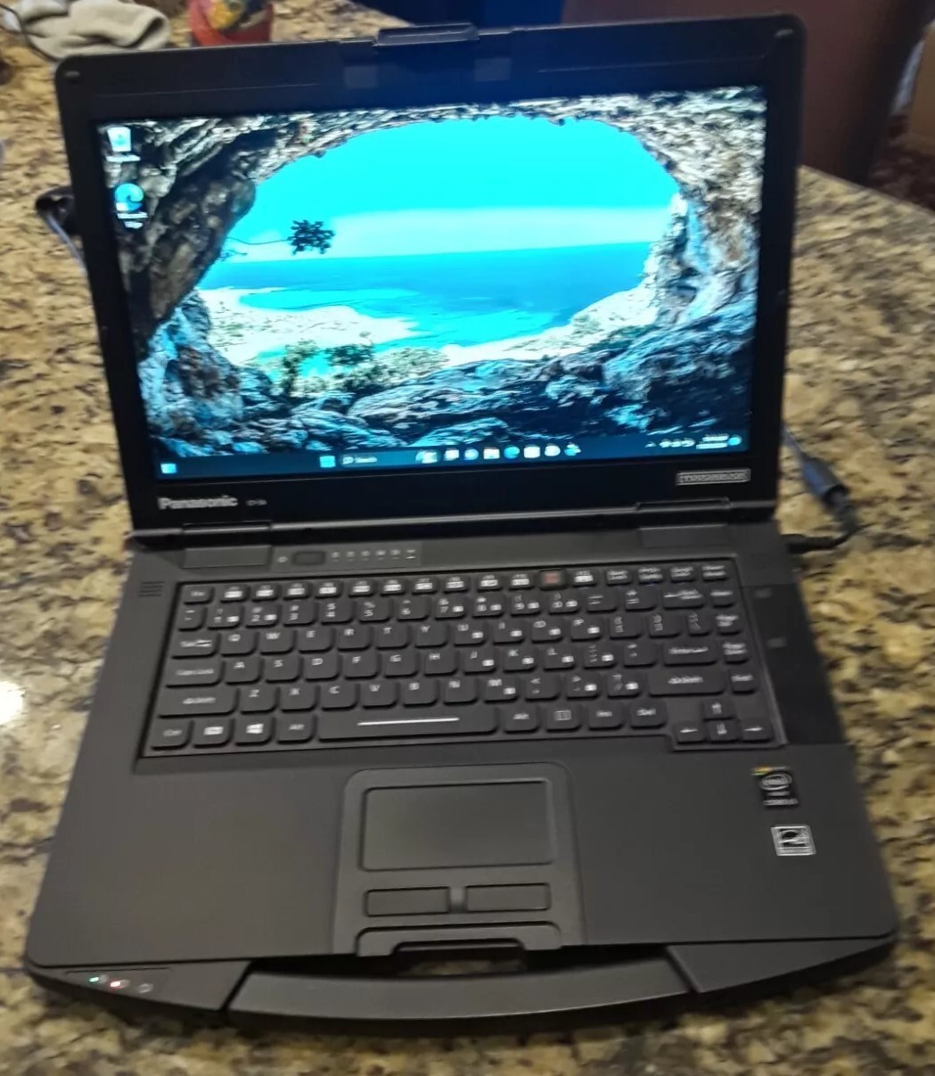 NICE Panasonic Toughbook CF-54 Core i5 TOUCH OFFICE 16GB RAM 256 SSD GPS Wind 11