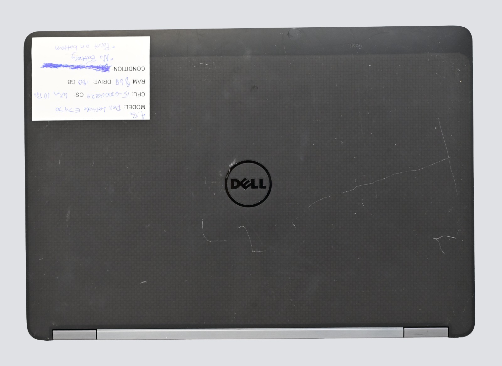 Dell Latitude E7470 i5-6300u 2.4GHz 8GB RAM 256GB SSD Win 10P – NO BATTERY
