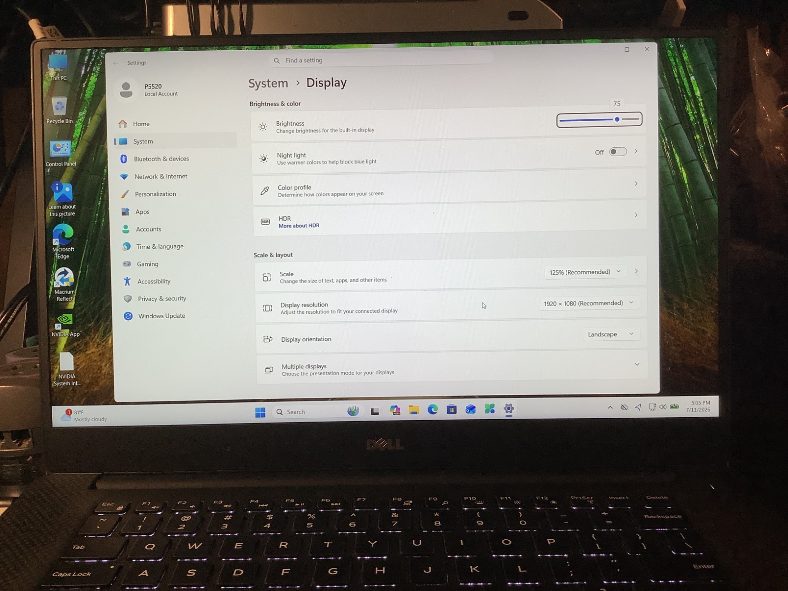 Dell Precision 5520 Nvidia M1200, i7-7820HQ, 16GB – 256GB + 500 Windows 11 Pro