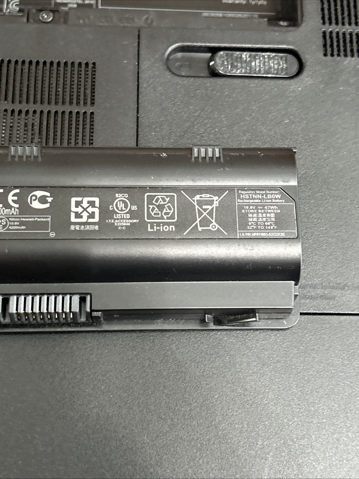 HP 655 15.6” / AMD E1 Parts Repair Only !! Vista College Logo