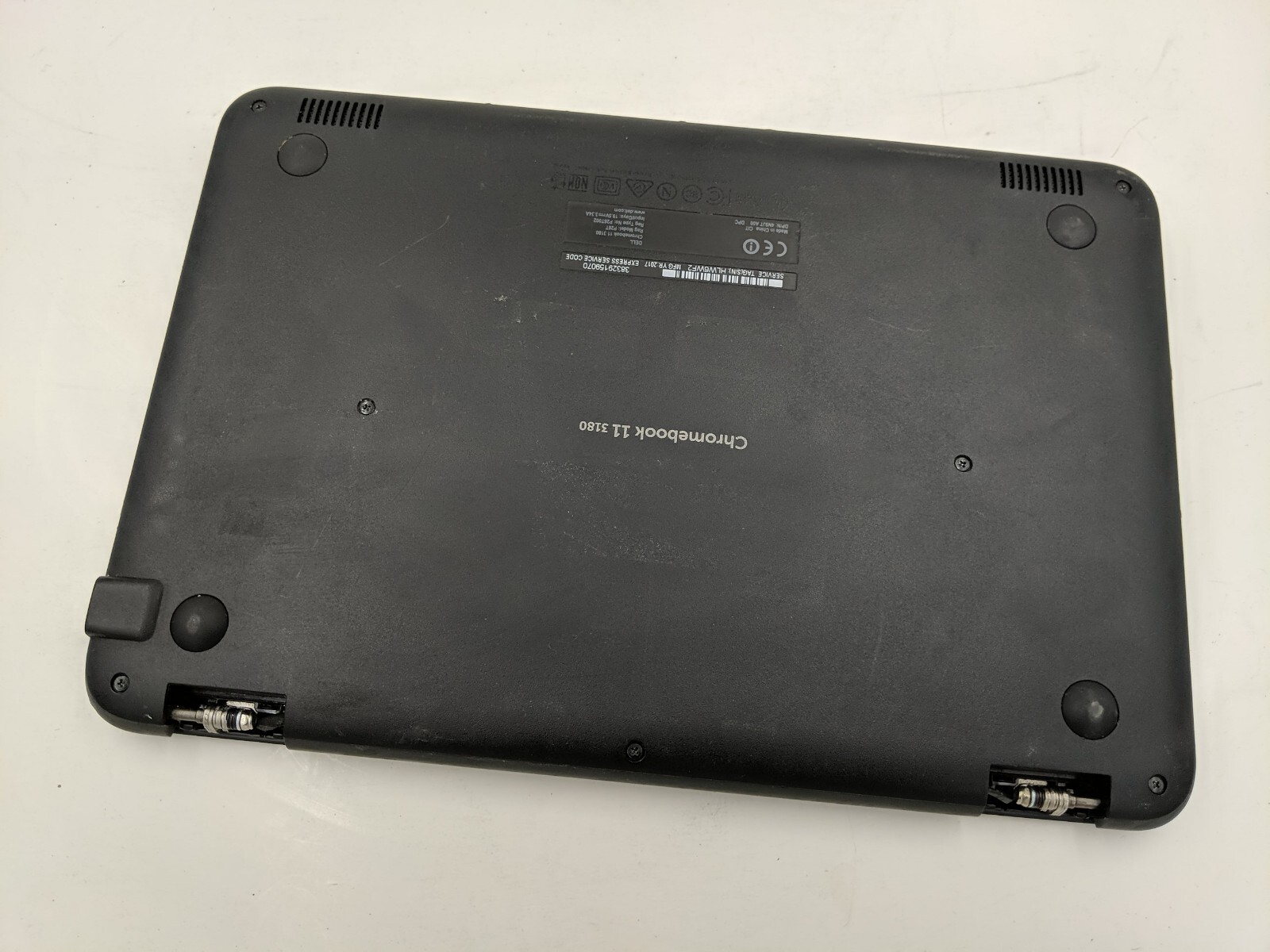 Dell 3180 Chromebook 11 Model P26T Intel CeL Dual Core 16GB SSD *CRACKED SCREEN*