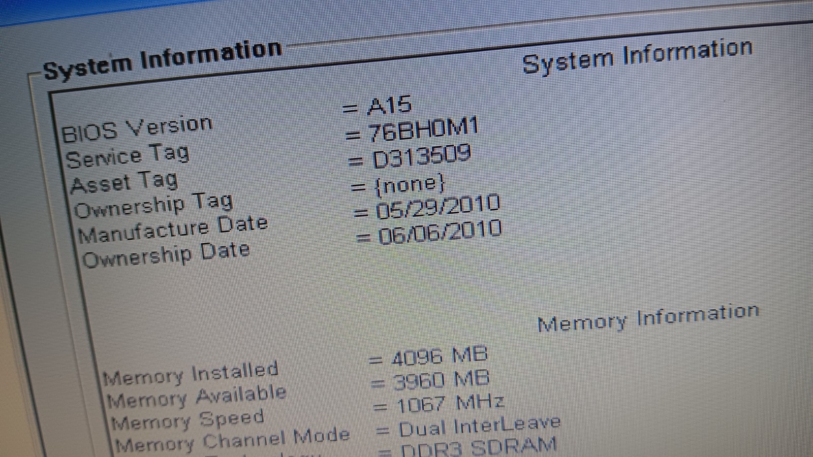 Dell Latitude E6410 Laptop Core i5-M520 @ 2.40GHz 14″ LCD Screen 9 cell Battery