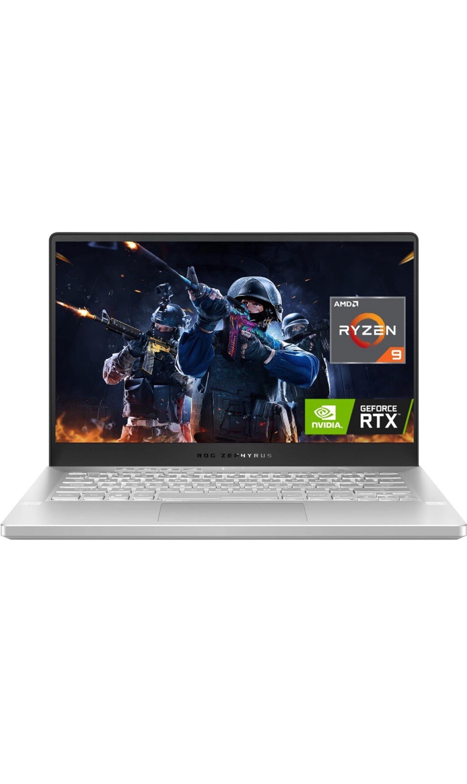 ASUS ROG Zephyrus Gaming Laptop, 14″ QHD (2560 x 1440) (40GB RAM | 1TB PCIe SSD)