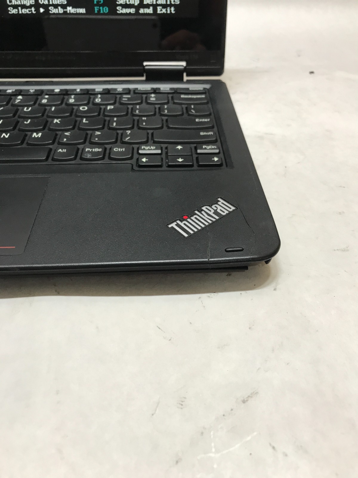 Lenovo ThinkPag Yoga 11e 5th Gen Intel Core M3 8GB RAM Boots To BIOS READ!! _ DW