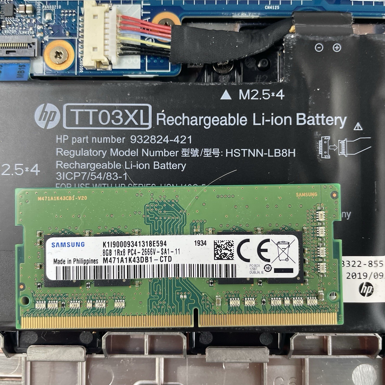 HP EliteBook 850 G6 15.6″ i5-8365U 1.60 GHz 8 GB RAM No SSD/OS/AC – Dent