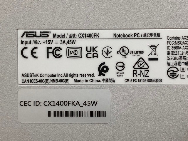 Asus Chromebook Flip CX1 Convertible Laptop, 360-degree Touchscreen, 128GB