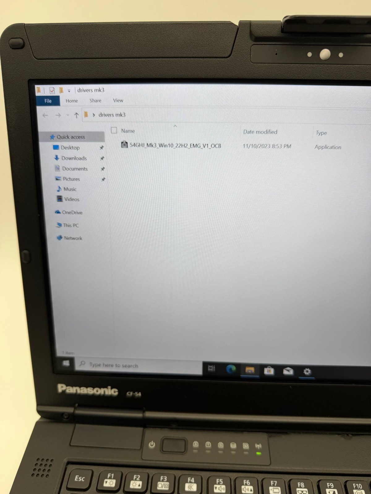 Panasonic Toughbook CF-54 TOUCHSCREEN i5-7300 8GB 256GB SSD Win10pro