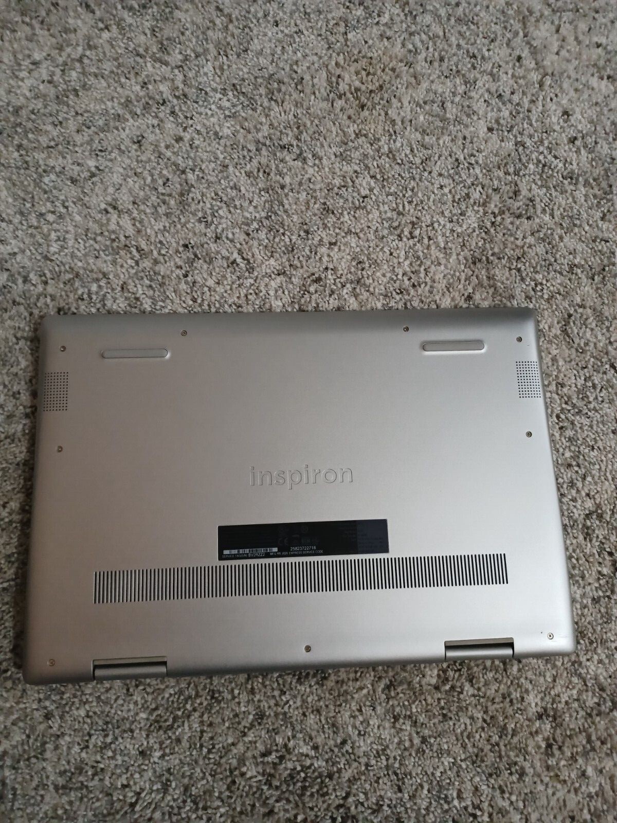 Silver laptop i5 10th generation hp dell . Used but unused condtion