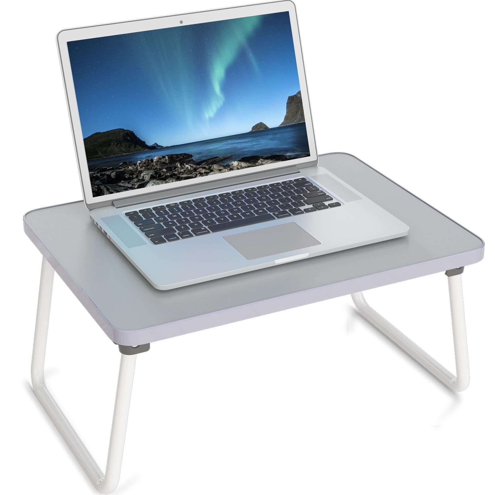Lap Desk Laptop Tray for Bed or Couch, Portable Breakfast Serving, Foldable
