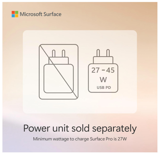 Microsoft Surface Pro 12” 2025 Snapdragon X Plus 16GB RAM 512GB SSD Violet