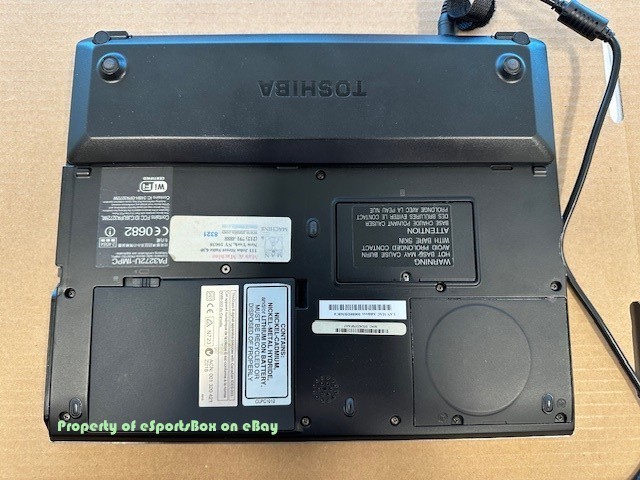 Toshiba Portege R100 Intel Pentium M • 12″ • 30GB HDD Laptop WIN XP PRO • WORKS