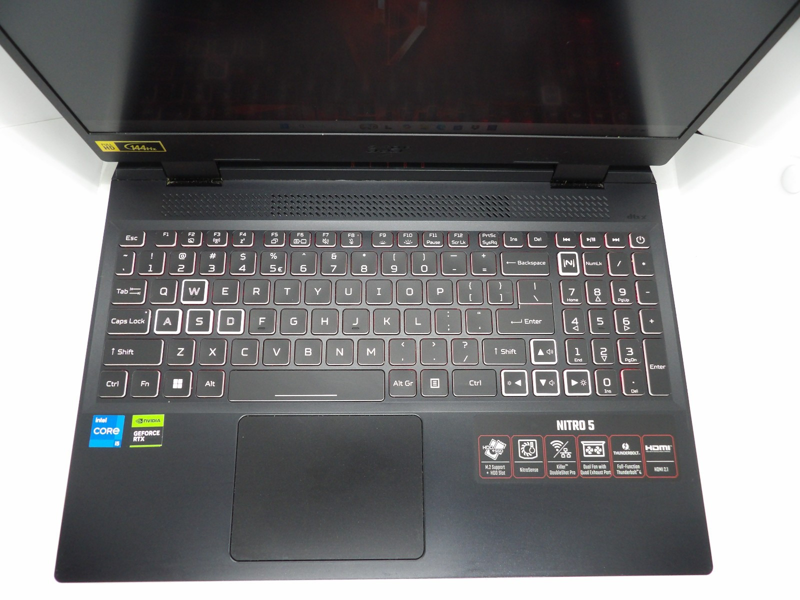 Acer Nitro 5 AN515-58 15.6 in 512GB SSD, Intel i5 12th Gen., 16GB RTX 4050