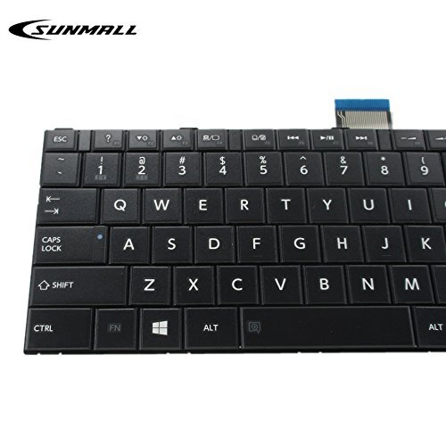 Keyboard Replacement only Compatible with Toshiba Satellite C50-A C55-A C55D-…