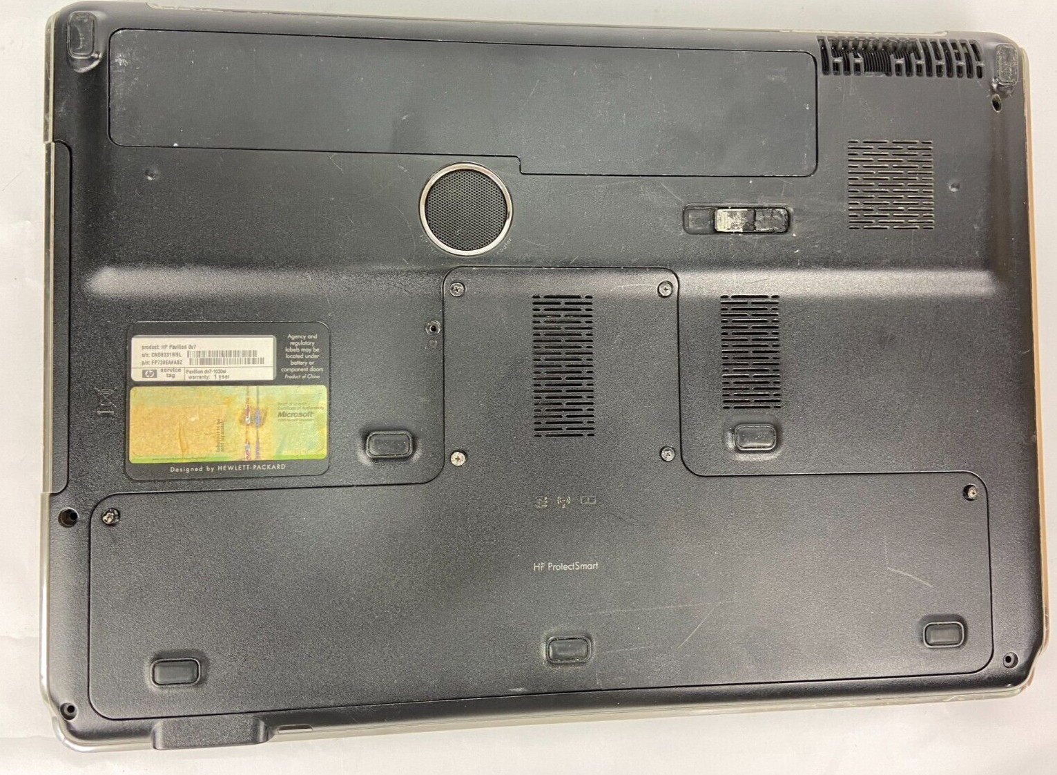 HP DV7-1020el Notebook PC P7350 2gb DDR2 240gb SSD HDMI FW esata DVD Windows 7