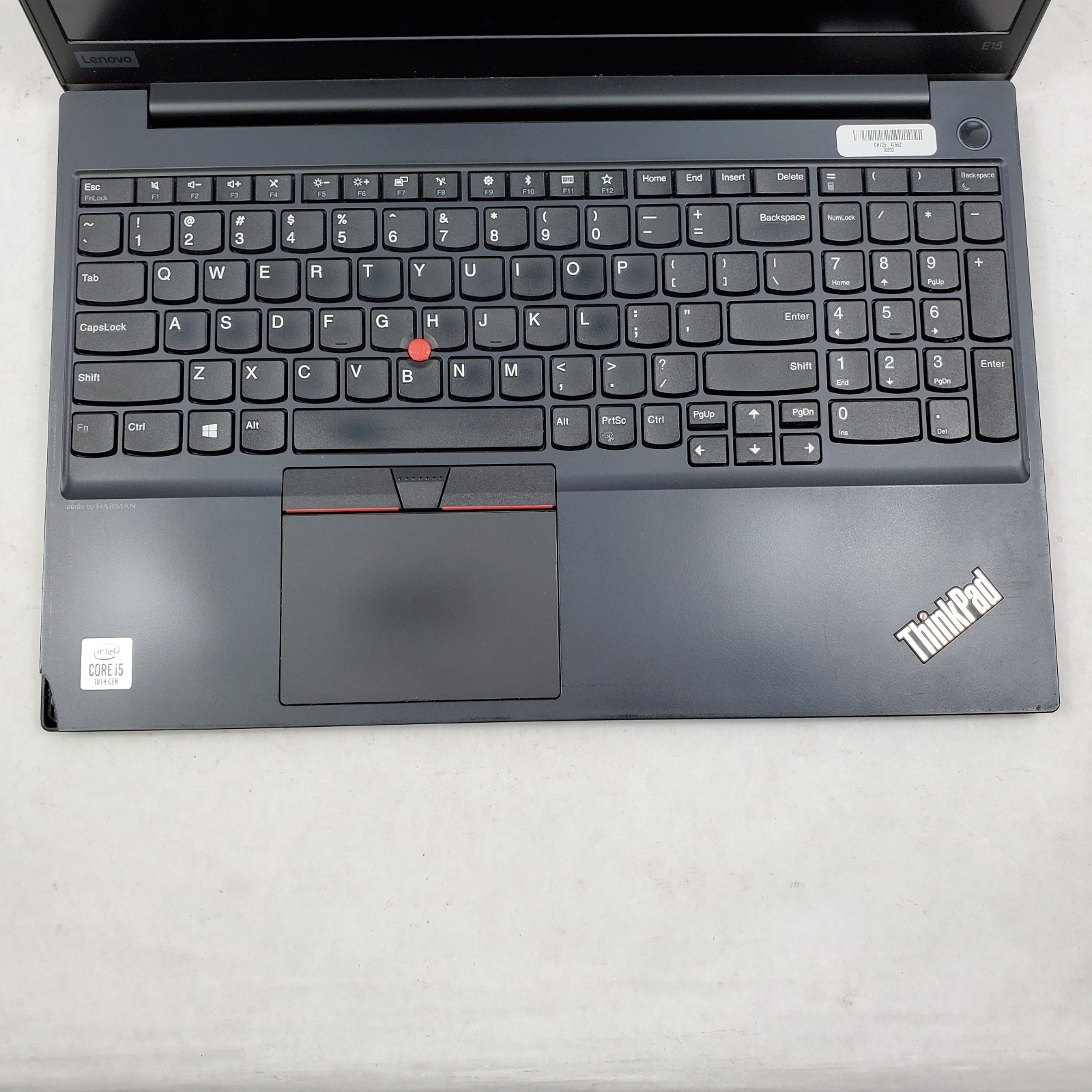 LENOVO THINKPAD E15 i5-10210U@1.60 8GB RAM 256SSD WIN 11 PRO NO COA *READ
