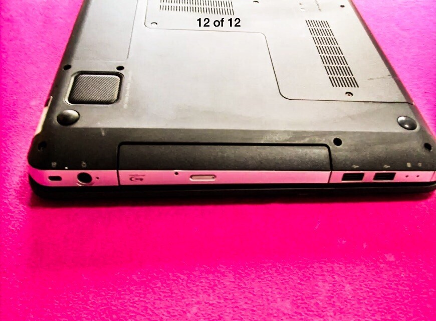Burgundy HP Pavilion DV7-4000 Laptop