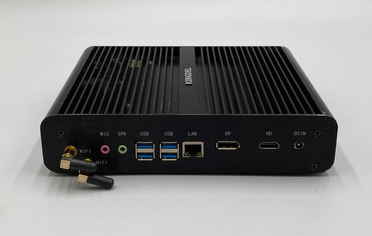 Kingdel Fanless Industrial Mini PC Custom Build i7-8565U 256GB SSD 16GB DDR4 B-