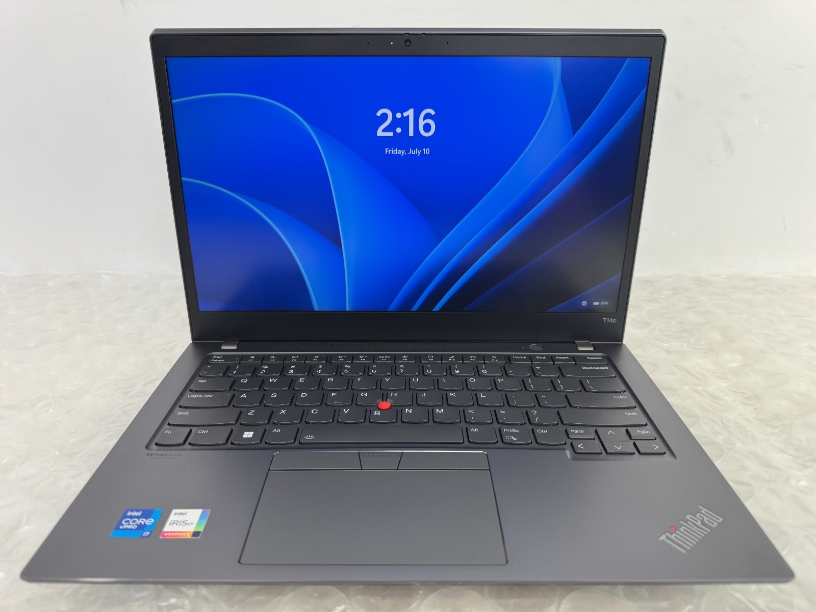 Lenovo ThinkPad T14s Gen 2 i7-1185G7 16GB 256GB SSD 14″ FHD Win 11 Pro