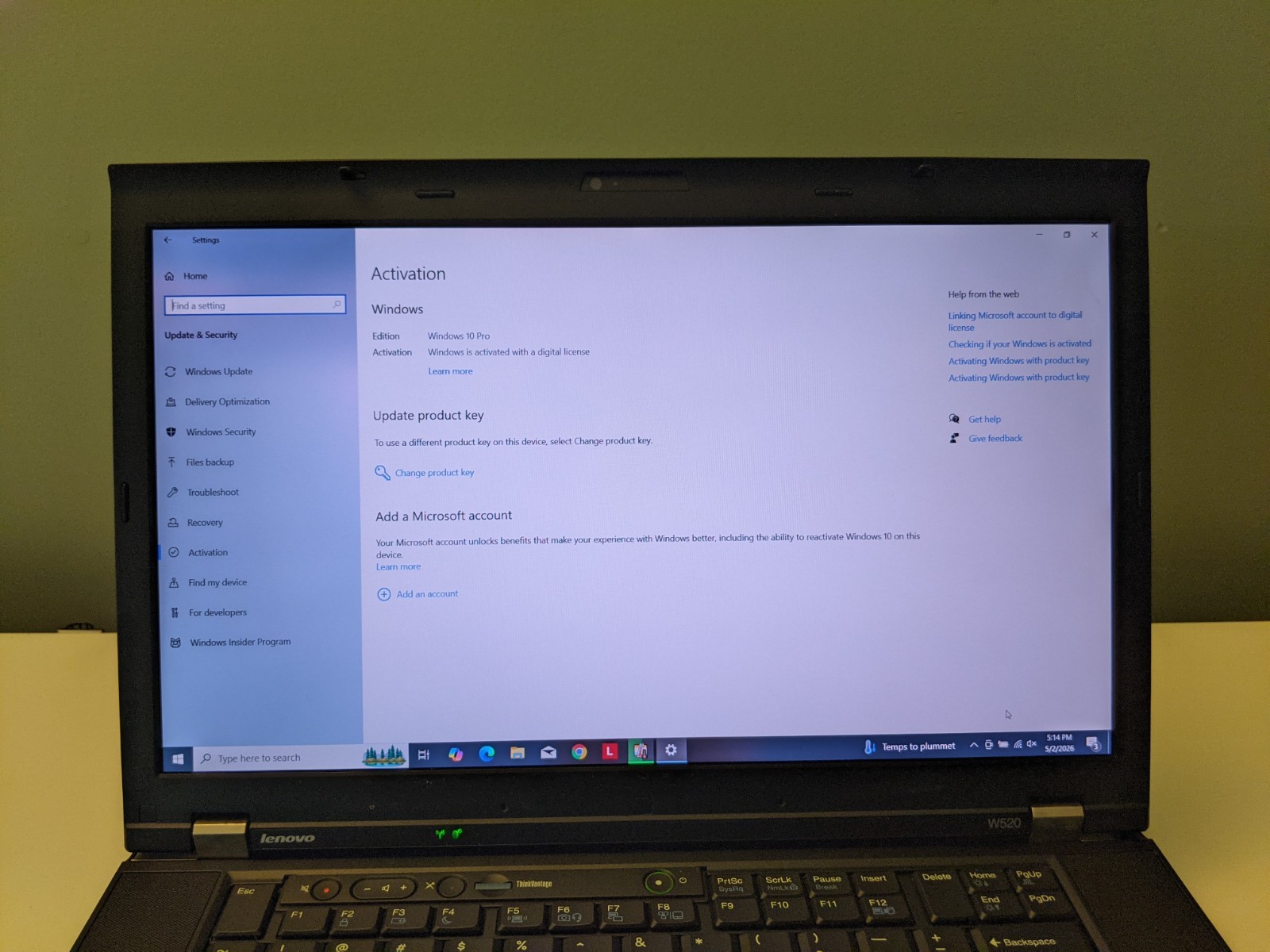 Lenovo ThinkPad W520 15.6” Laptop i7 Extreme 32GB RAM 500GB SSD Win 10 Pro