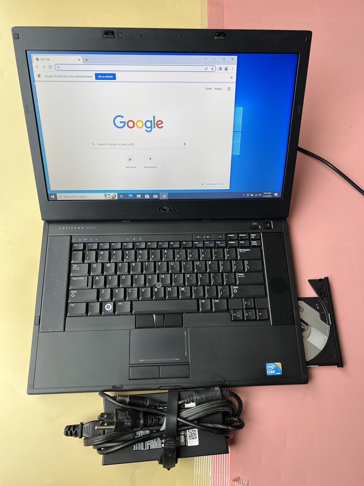 Dell Latitude E6510 Core i5 M560 4GB RAM 500GB HDD NVIDIA BLUETOOTH 1600×900