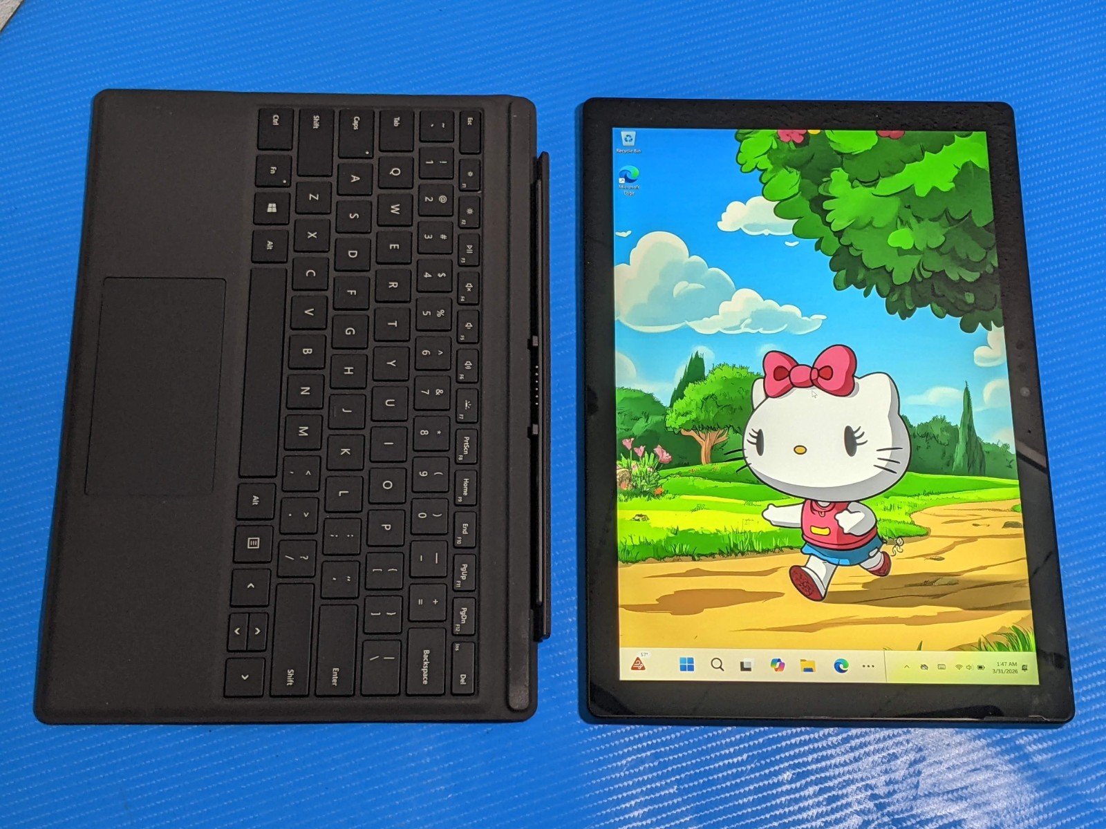 MS Surface Pro 6 1796 12.3″2736×1824 TOUCH i5-8 1.6GHz 8GB 256GB SSD 99tt +PA