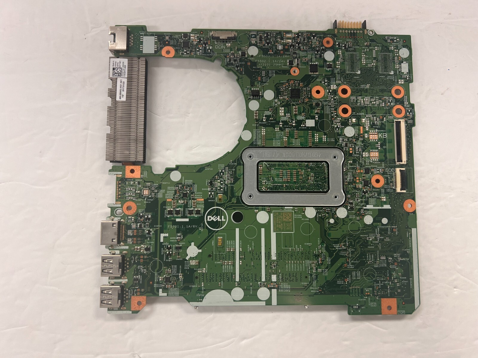 DelI 3567-3380BLK-PUS Intel i3-7100U Motherboard (0RY2Y1）