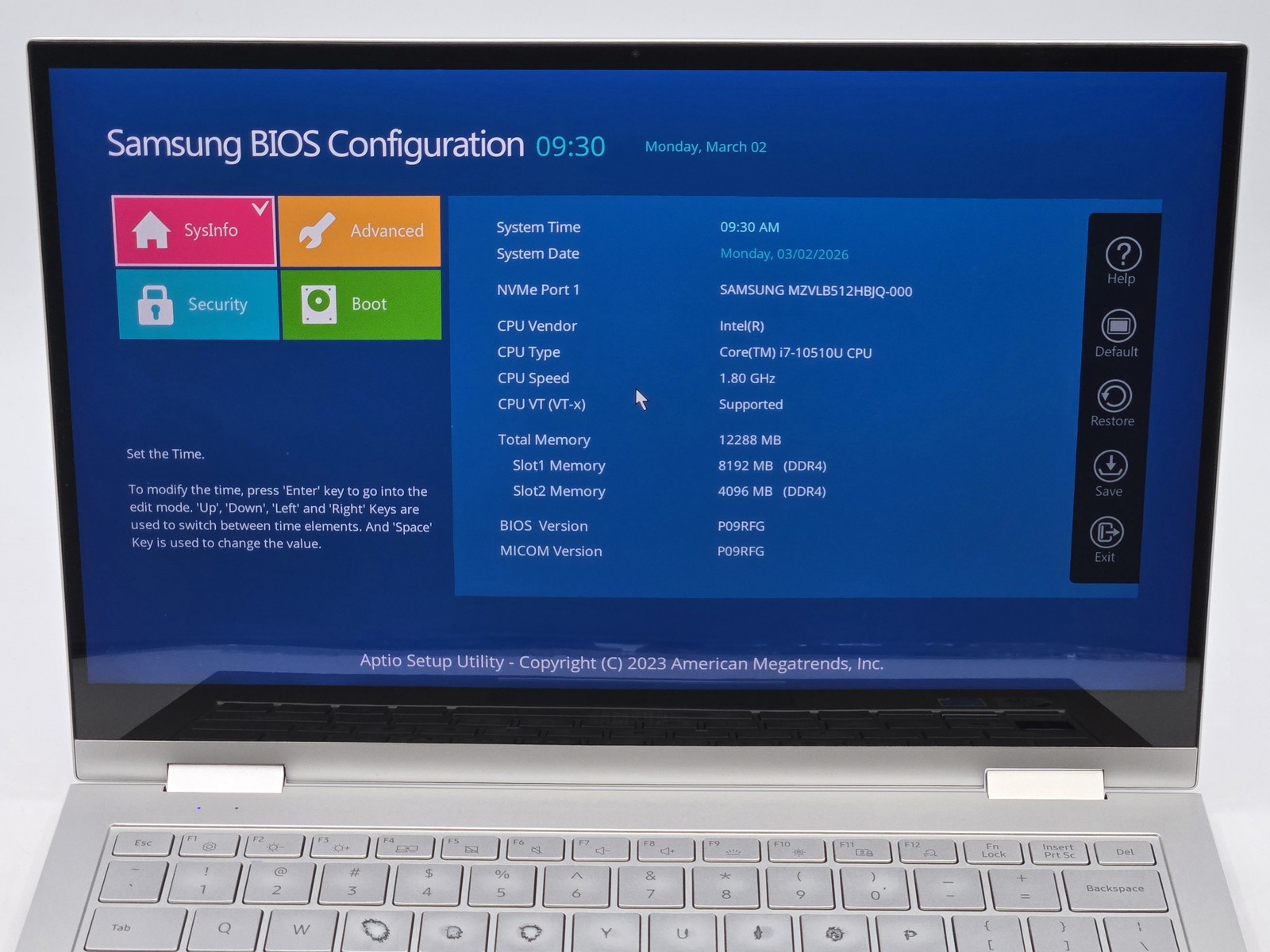 Samsung Galaxy Book Flex Alpha 2in1 13″ FHD I7-10510U 512GB SSD 12GB W11 *READ*