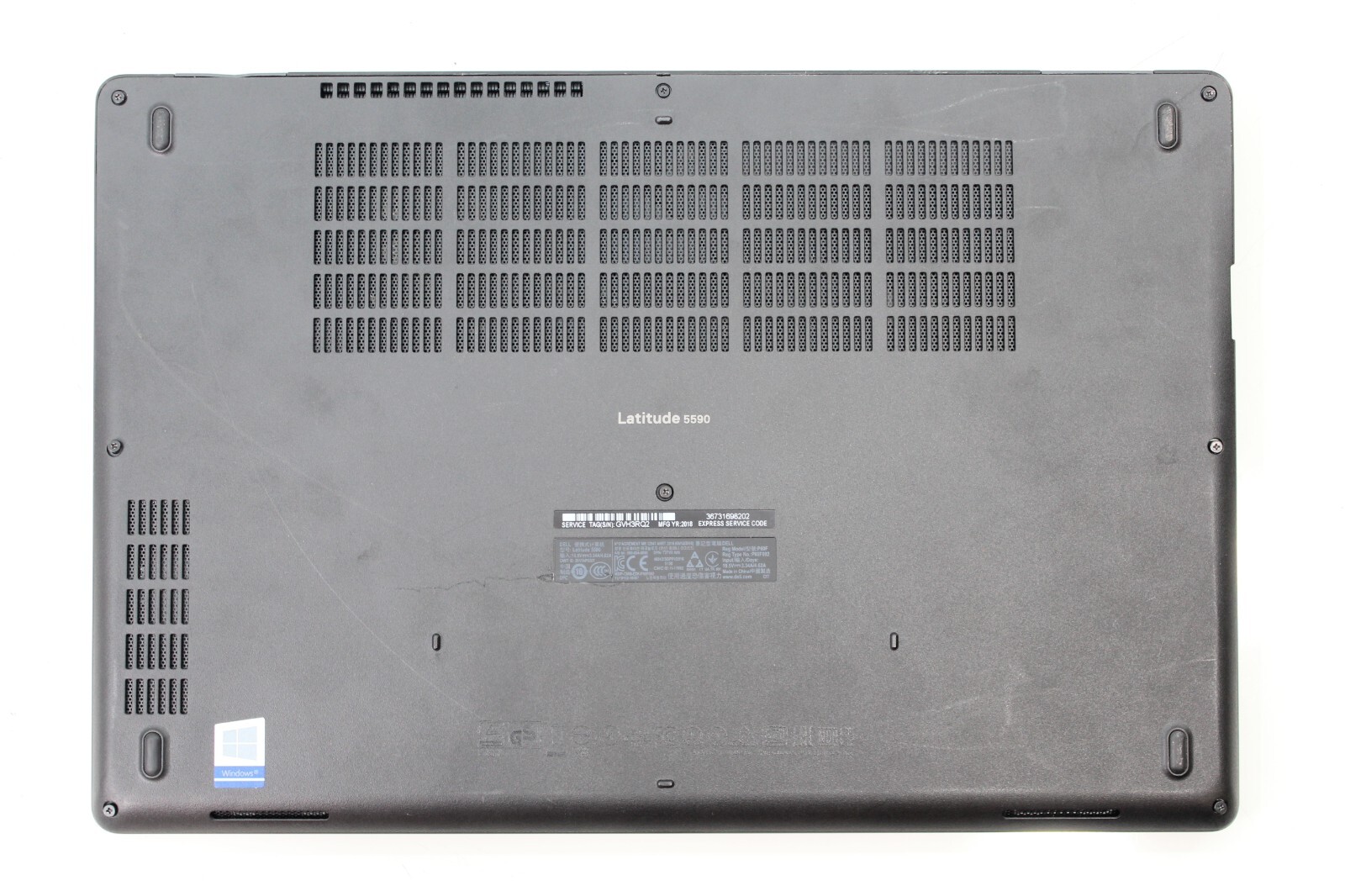 Dell Latitude 5590 i5 15.6″ Laptop No OS, HDD, or Charger #1o-47Does Not Turn On