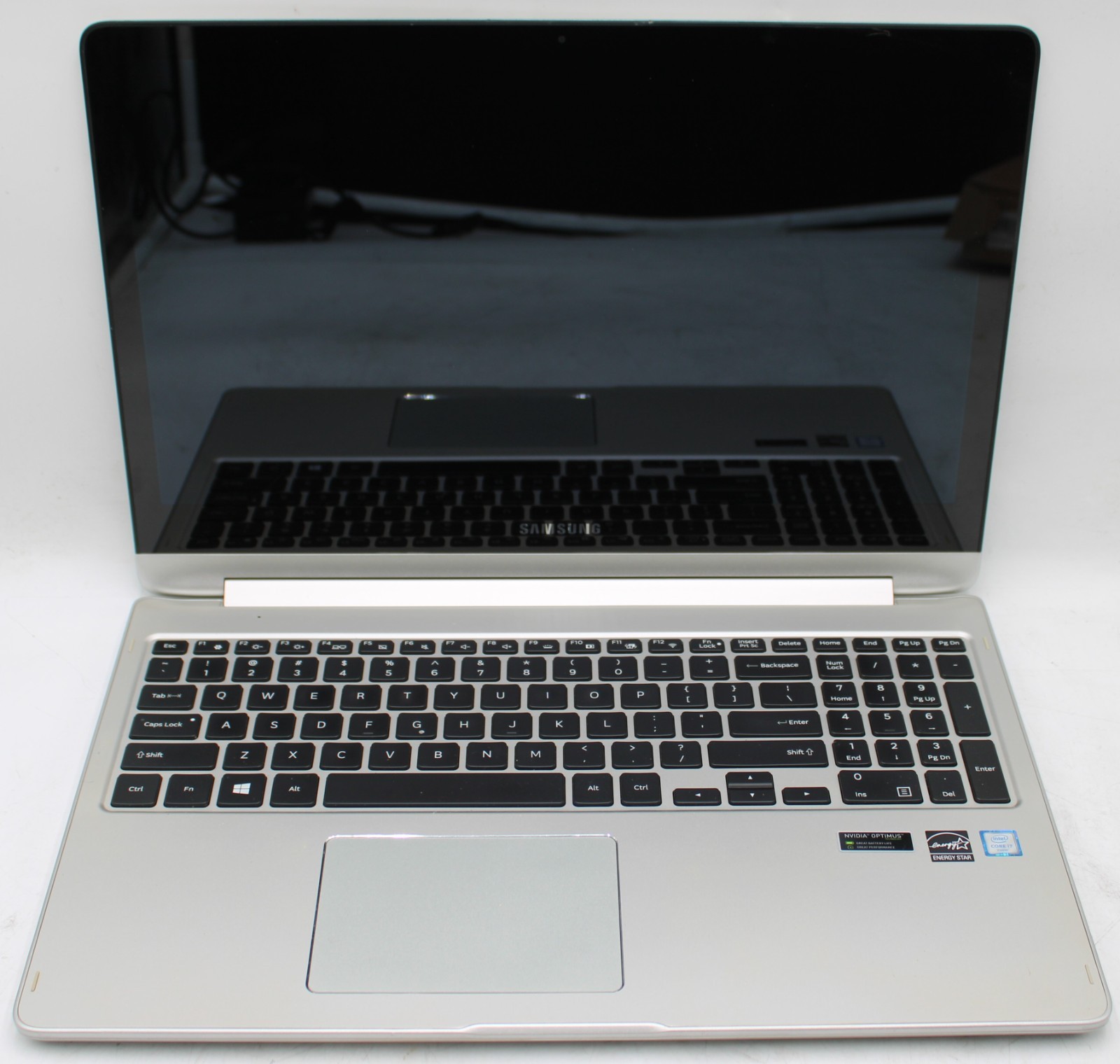 15.6″ Samsung Notebook 7 Spin NP740USL i7-6500U 2.50GHz 8GB RAM no SSD Gfc 940MX