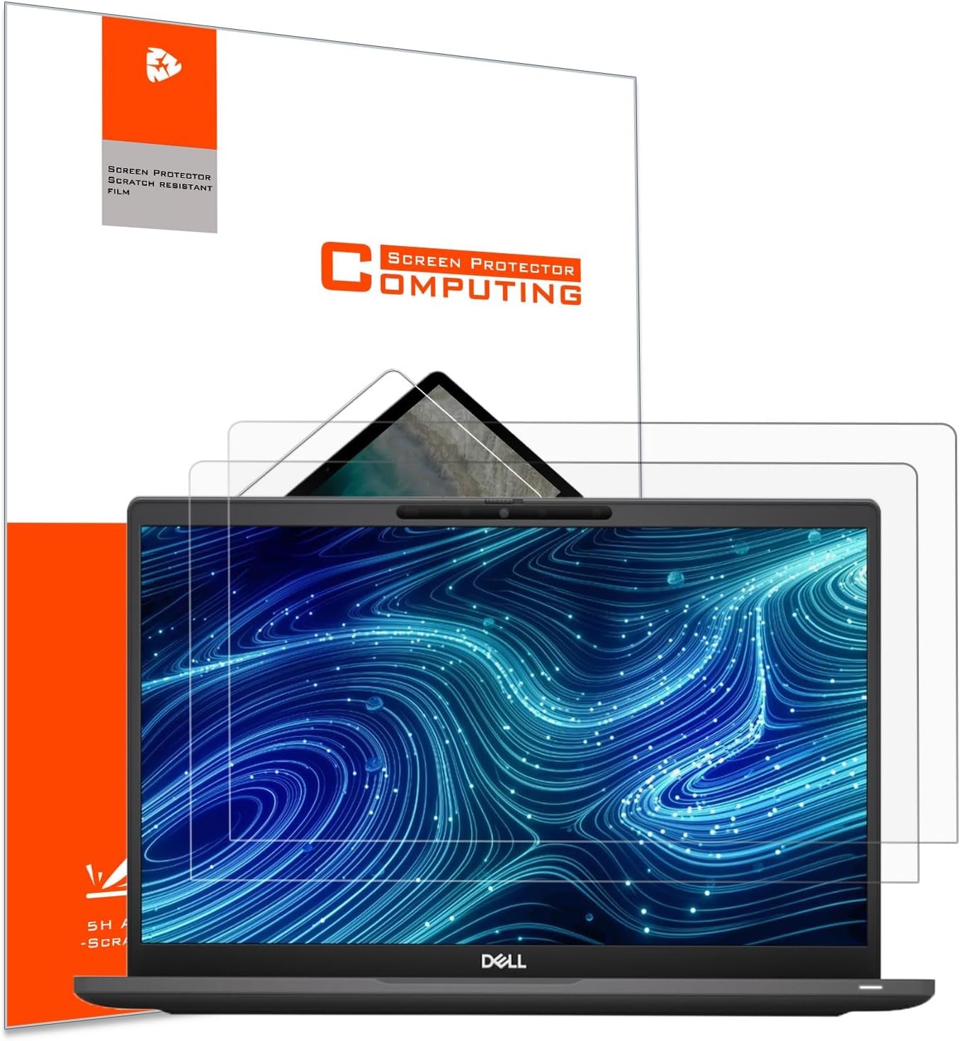2 Pack Anti-Glare Screen Protector for Dell Latitude 3380 3350 3340 13.3″