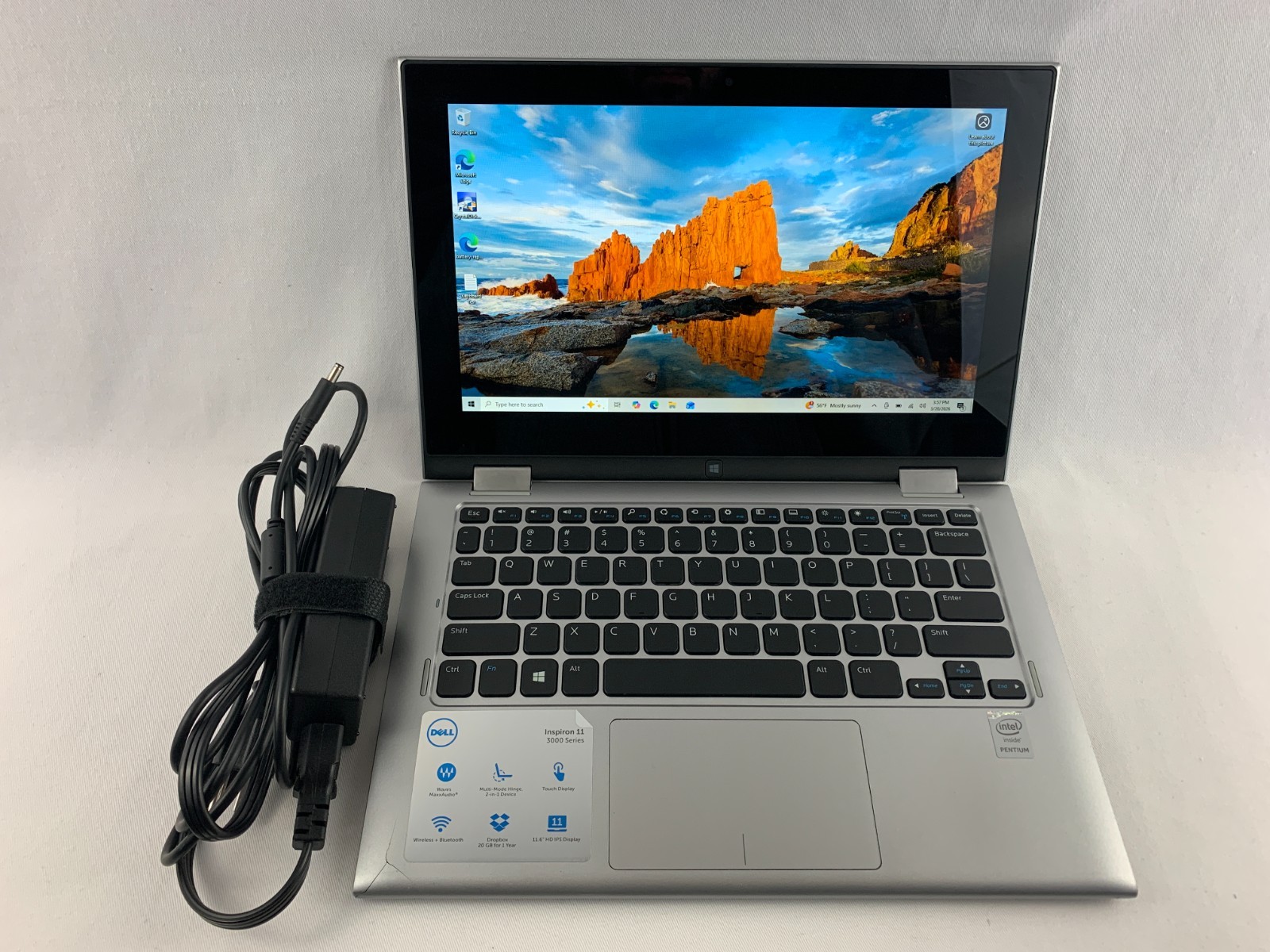 Dell Inspiron 11-3147 Laptop, Intel Pentium N3530 2.16GHz 4GB RAM 320GB HDD W10H