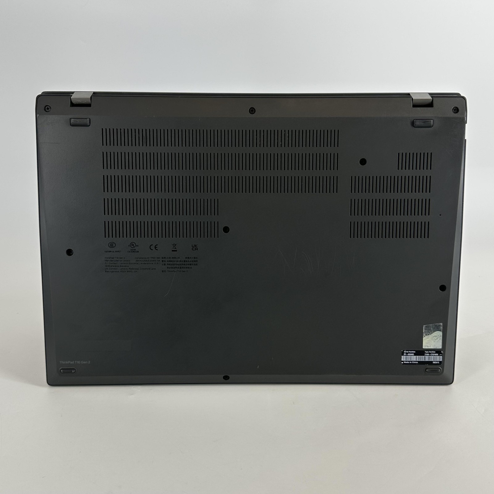 Lenovo ThinkPad T16 Gen 2 Black FHD+ 1.7 GHz i7-1355U 16GB 512GB SSD Yellow Hue