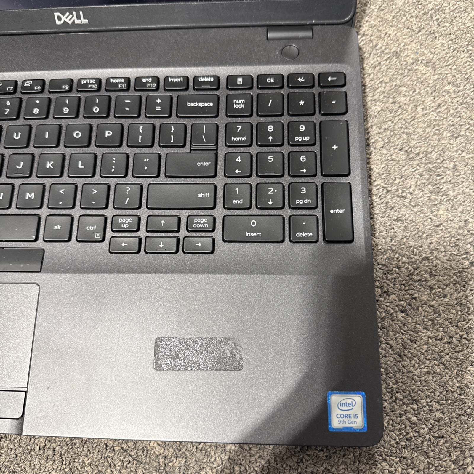 Dell Latitude 5501 15.6 i5-9400H 2.5GHz NO RAM NO HDD NO OS * BIOS LOCK*