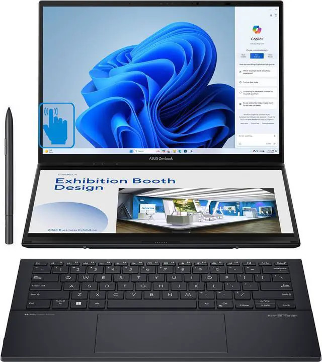 ASUS Zenbook DUO UX8406 Business 2-in-1 14.0 in Touch OLED Core Ultra 9 185H