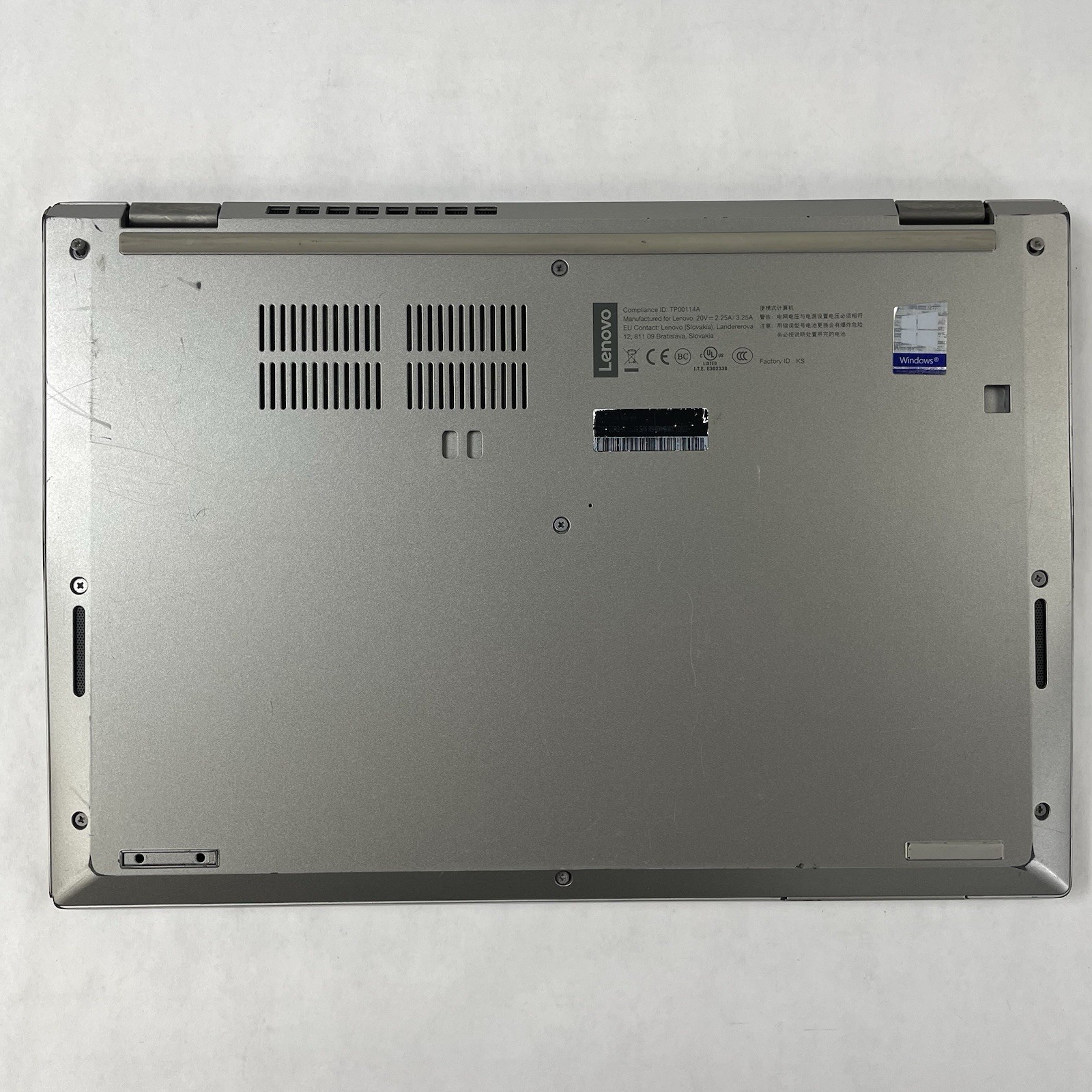 Lenovo ThinkPad L13 13.3″ i5-10210U 1.60 GHz 16 GB RAM No SSD/OS/AC