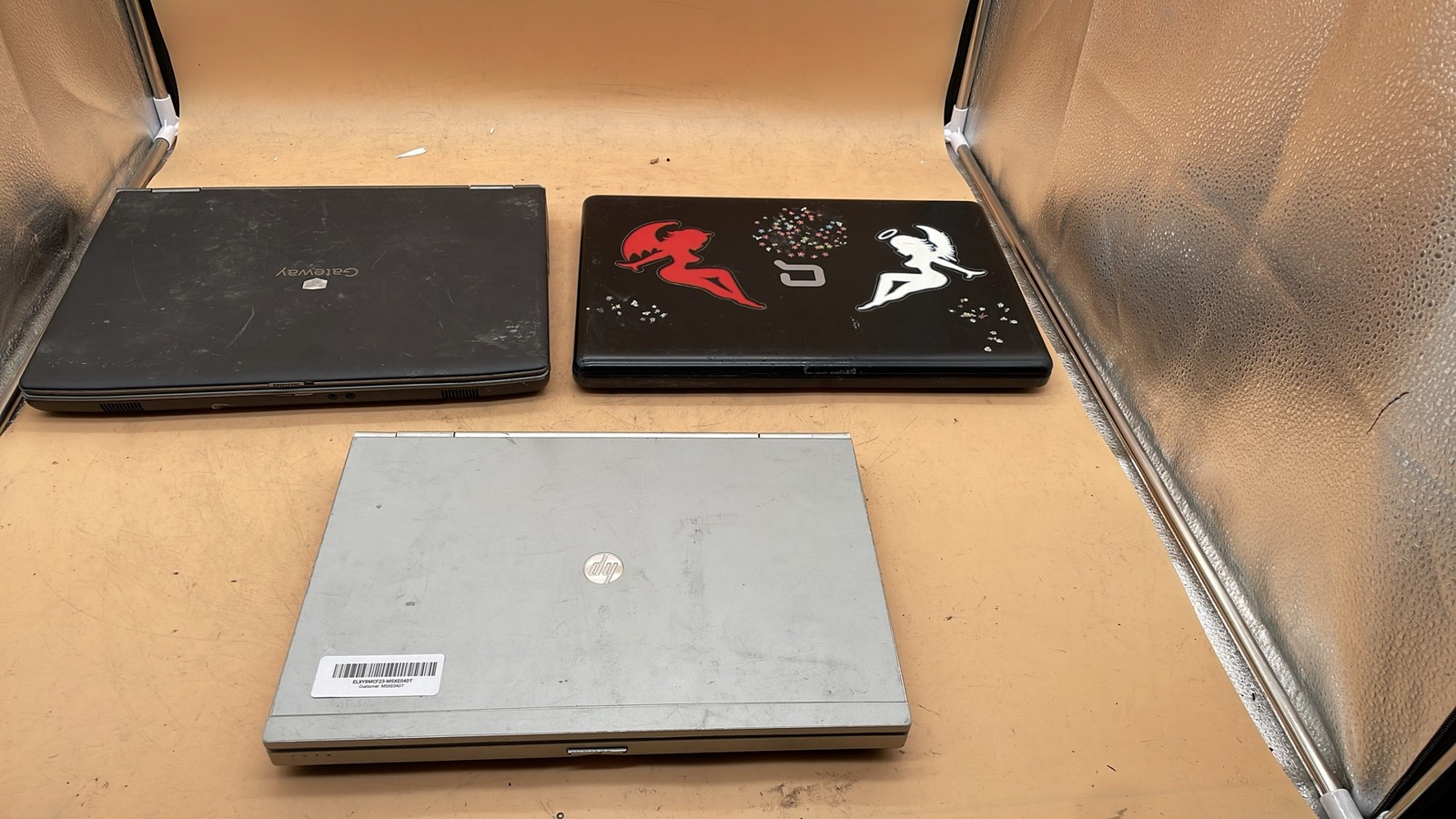 HP EliteBook 8470p Compaq CQ57 & Gateway MT6707 Laptop No HDD for Parts/Repair