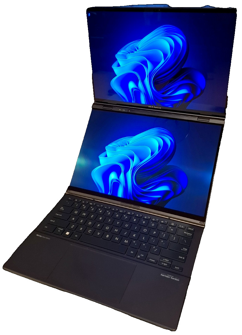 ASUS Zenbook Duo UX8406 14″ Dual 120Hz Core Ultra 9 185H 1.4GHz 32GB RAM 1TB SSD