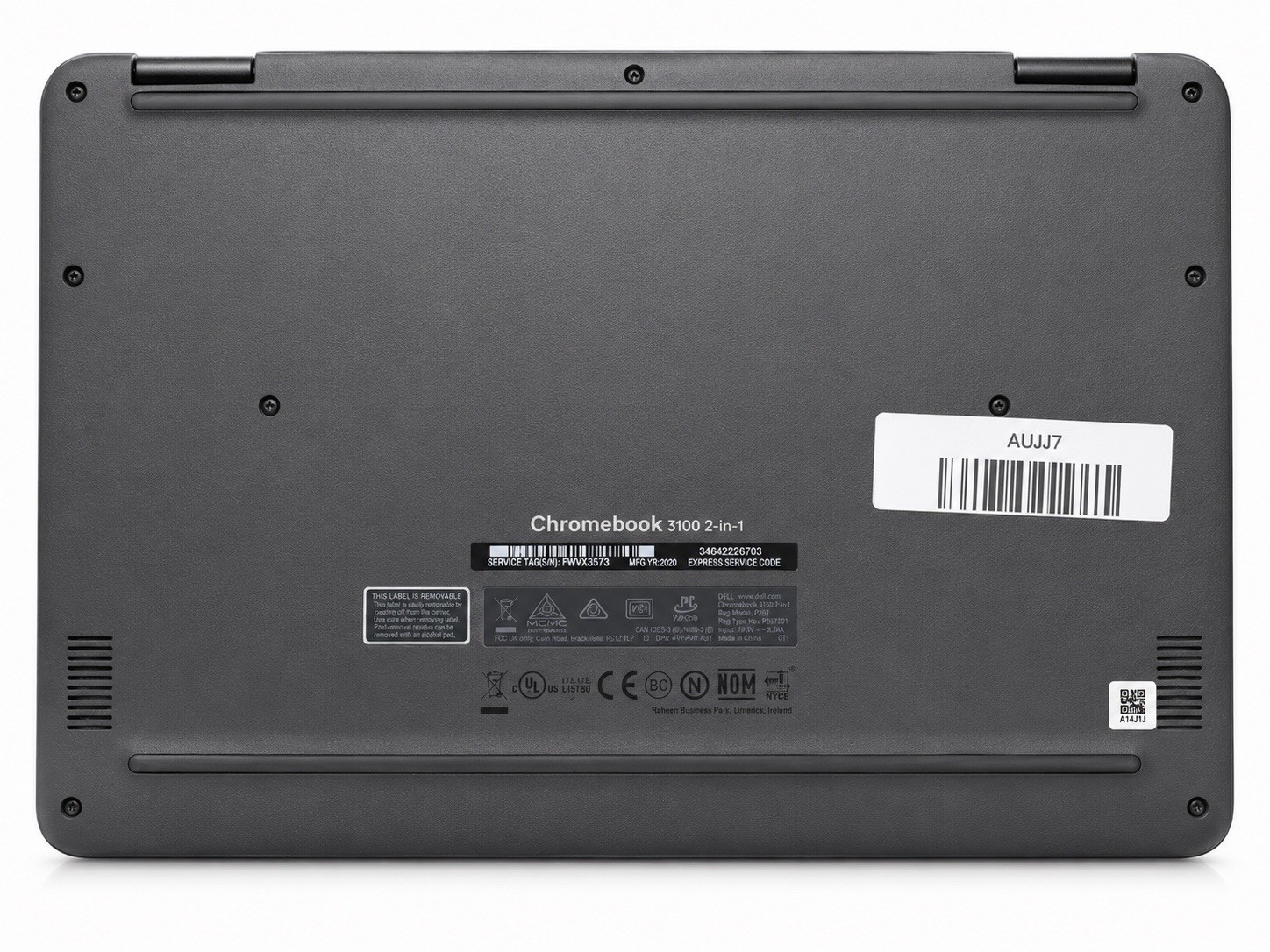 Dell Chromebook 3100 2-in-1 Touchscreen 11.6” N4020 4GB 32GB + NEW Charger