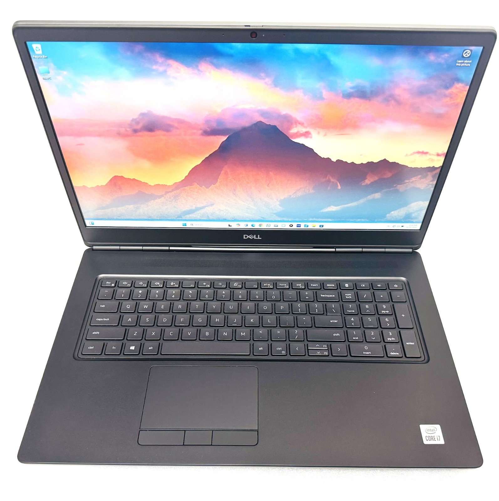 DELL PRECISION 7750 i7-10750 16GB RAM 512GB SSD W/CAMERA NVIDIA T1000 4GB