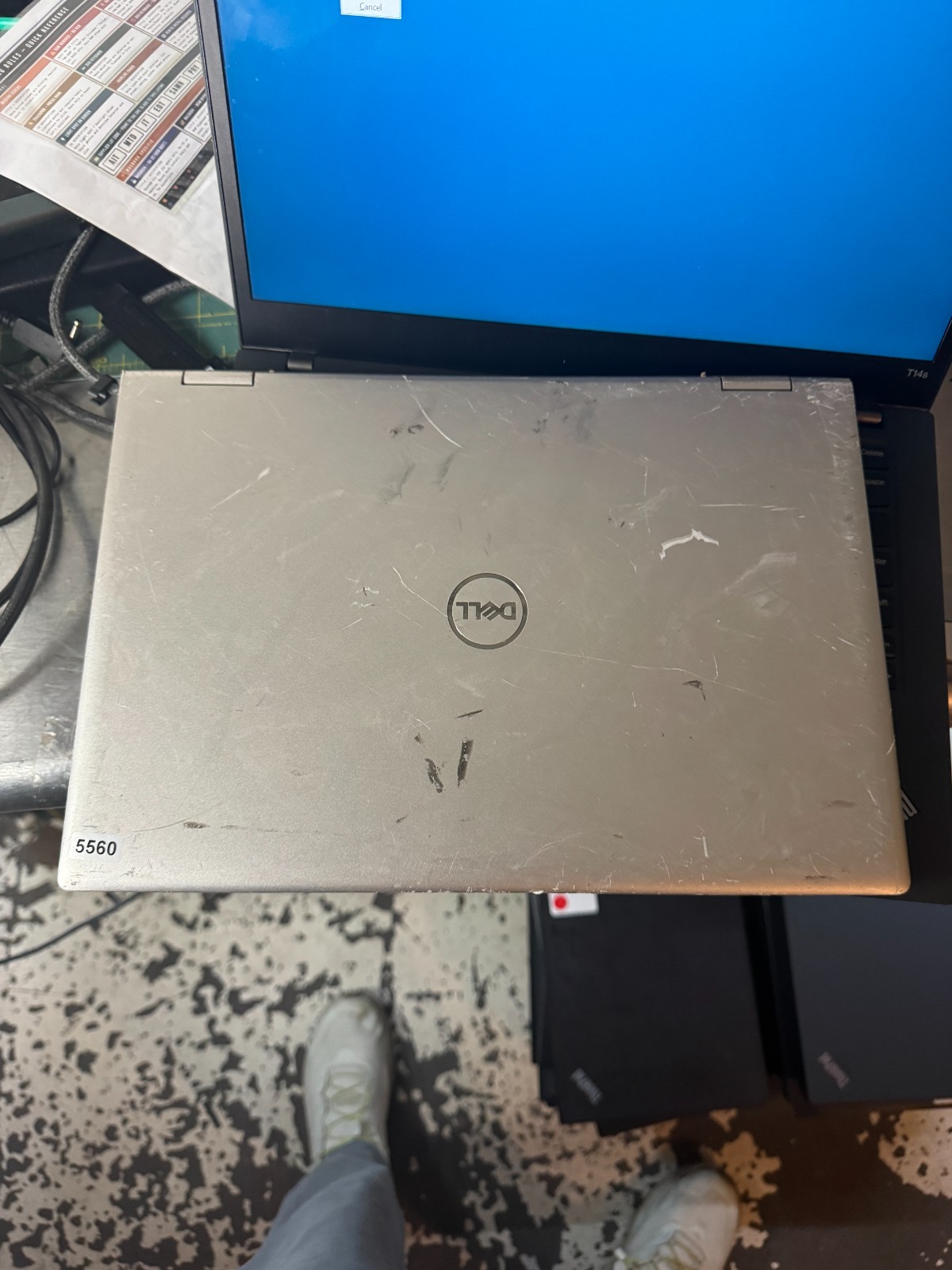Dell Inspiron 14 2 in 1 Intel Core i3 Laptop for Parts/Repair #5660