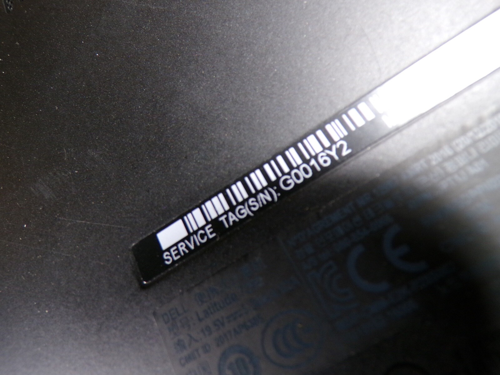 DELL LATITUDE 7290 INTEL CORE i5-8350U 1.70GHZ 16GB RAM **BIOS L0CKED **NO HD