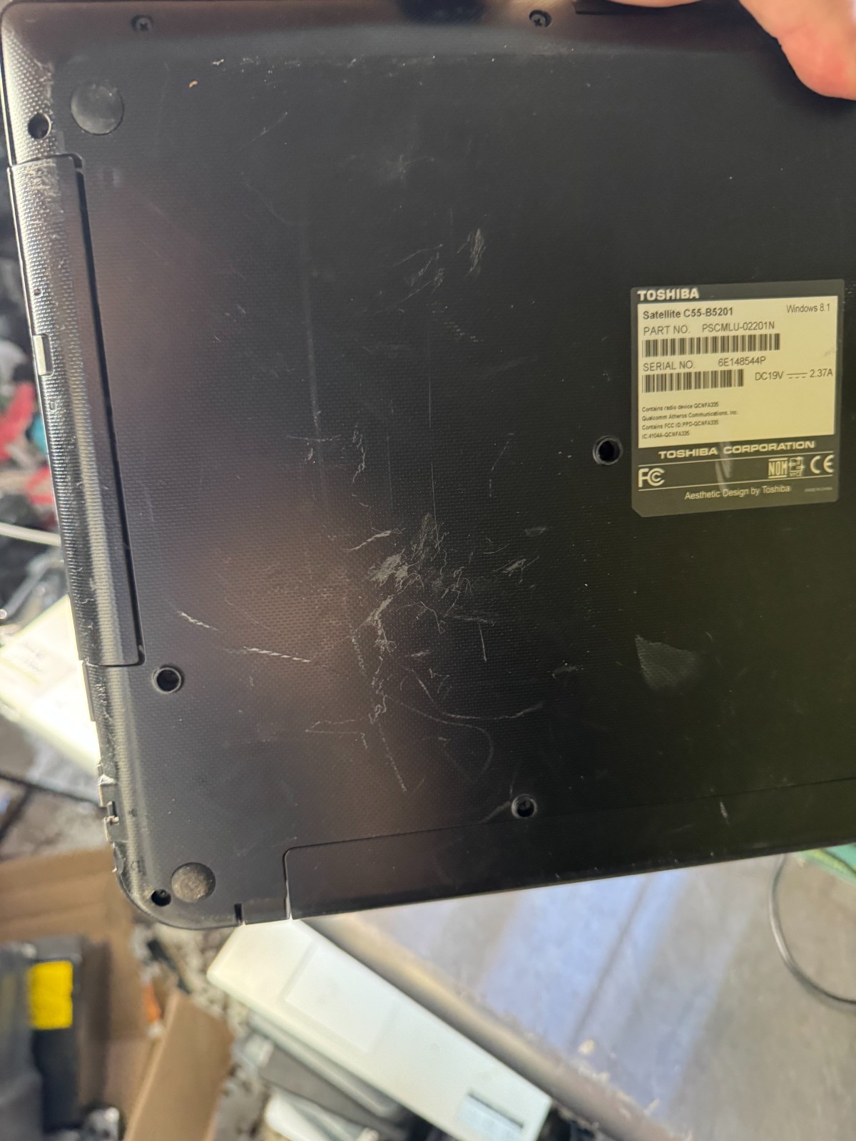 Toshiba Satellite C55 Celeron N2830, 4GB RAM, 500GB HDD Laptop #4113