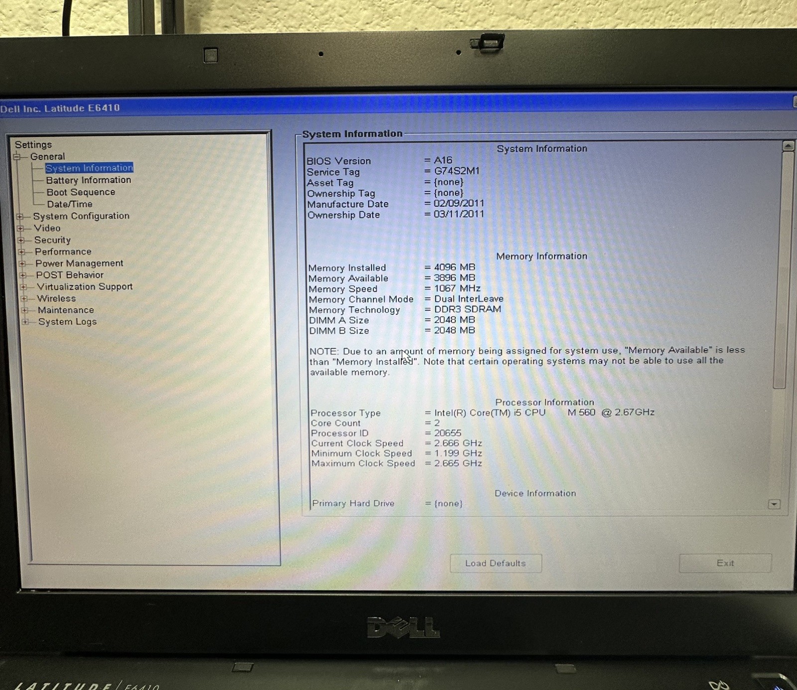 Two Dell Latitude E6410 14″ Laptop i5 2.67GHz – No HDD or Caddy