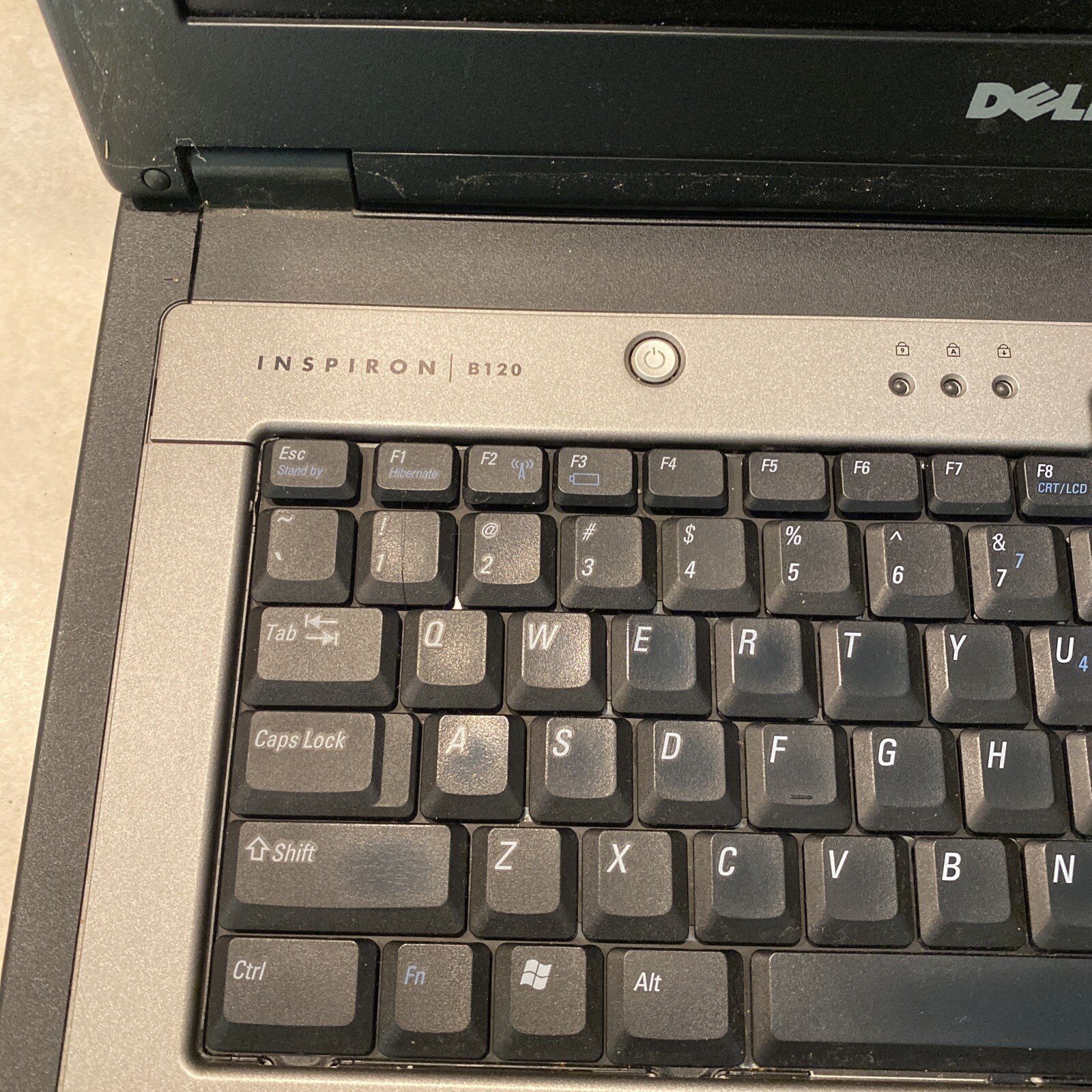 DELL INSPIRON PP21L B120 Laptop Untested As Is! For Parts Or Repair!