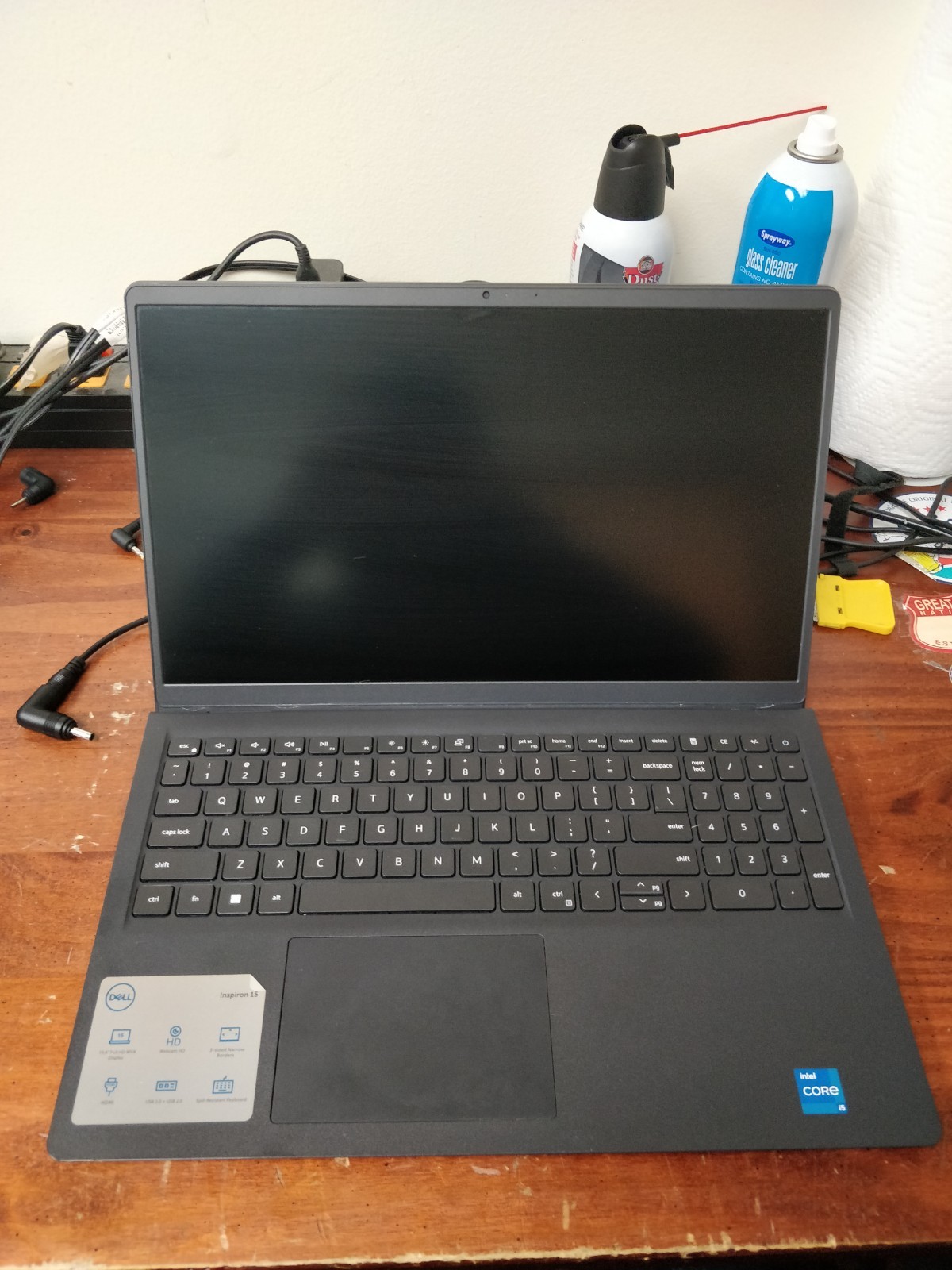 Dell Inspiron 15 3520 INTEL CORE I5-1155G7@2.40GHz 8GB RAM NO DRIVE PARTS 8851