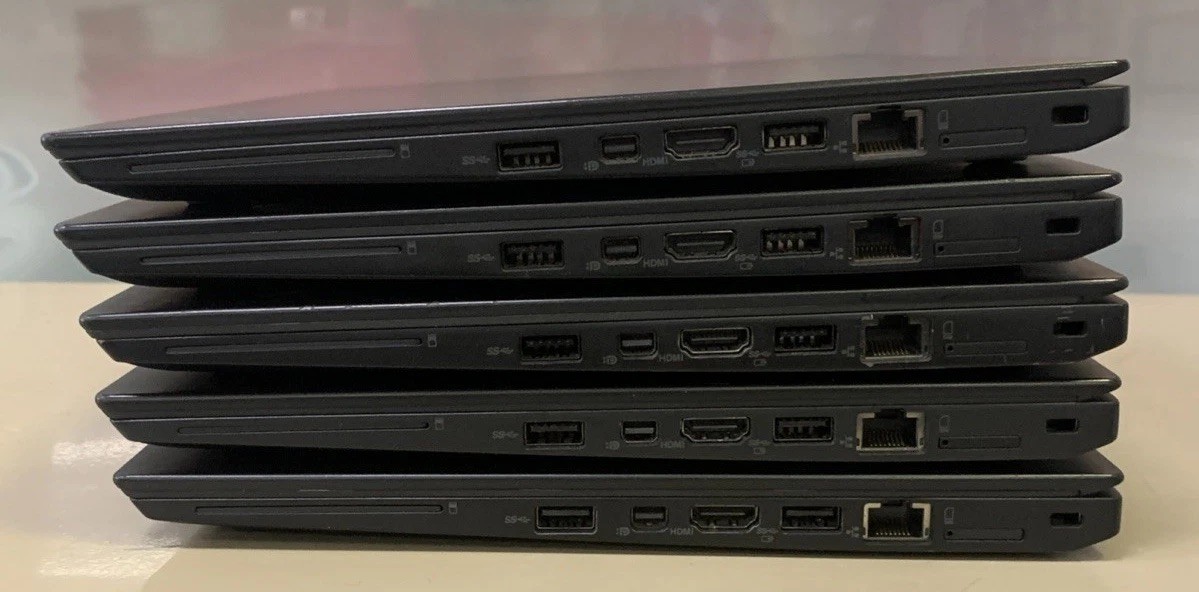 🔥5x Lenovo ThinkPad T460S 8GB 128GB SSD Intel Core i7-6600u 14″☆WIN 11 PRO☆