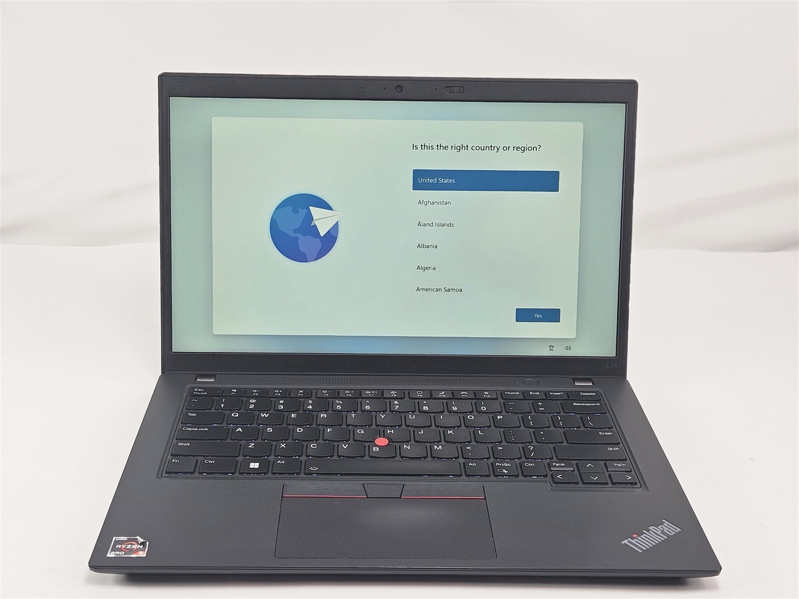 Lenovo 14″ ThinkPad L14 Gen 4 AMD Ryzen 5 PRO 7530U 256GB SSD 16GB RAM Win11